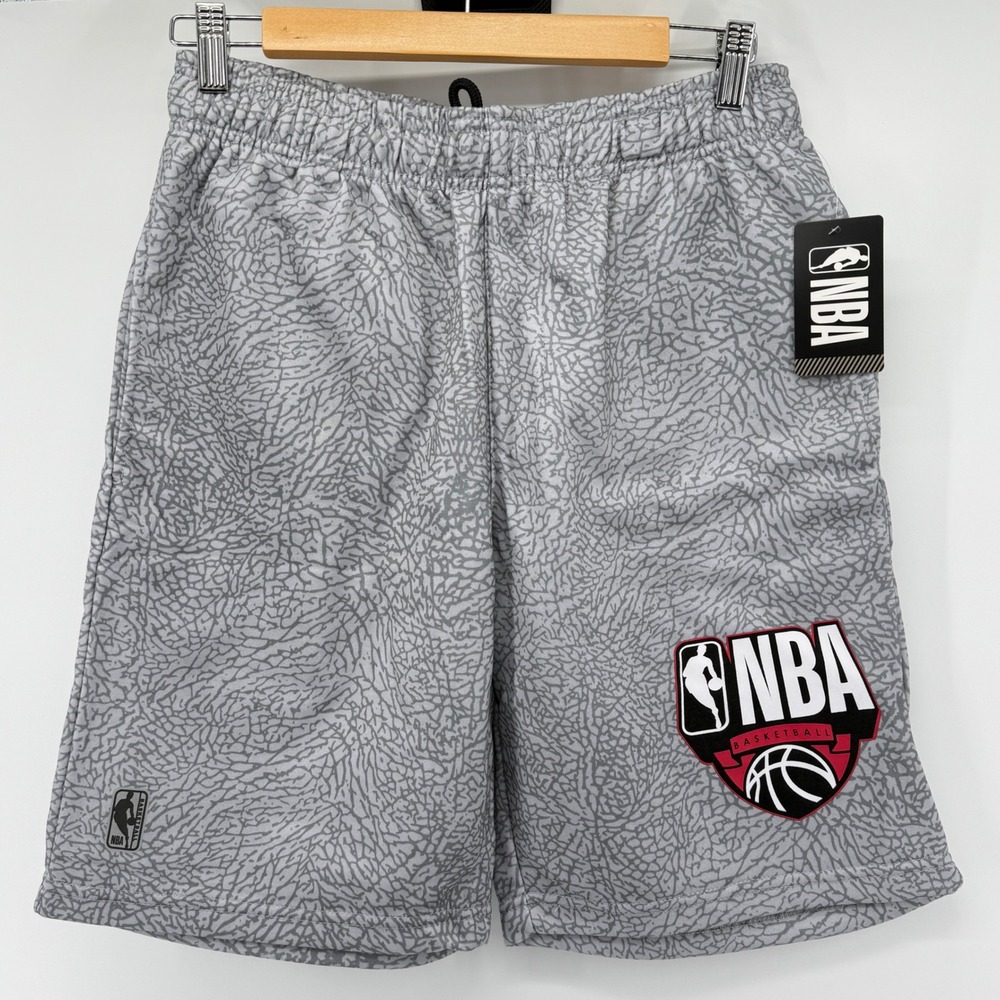 NBA Basketball Power Drive Shorts Mens Size Medium‎ Gray Athleisure Athletic Gym - Picture 10 of 16